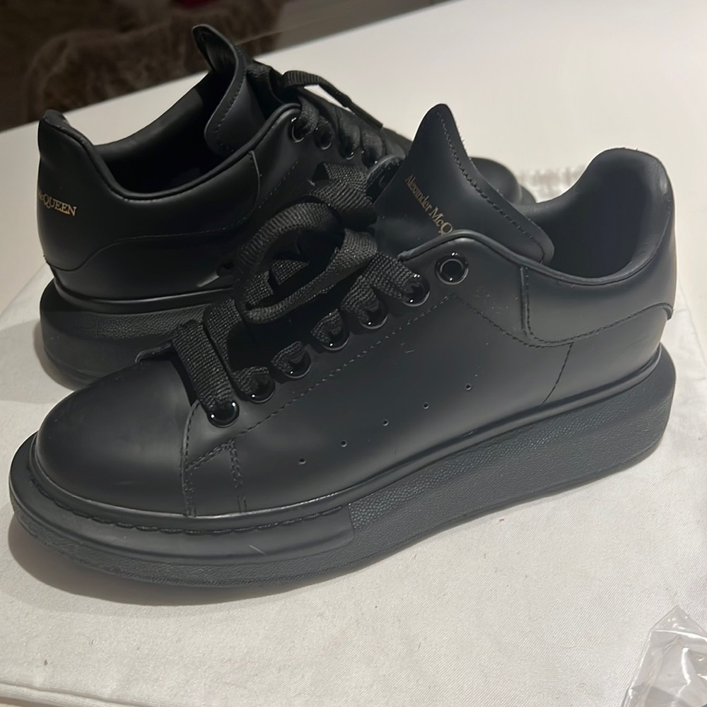 Alexander McQueen Black Sneakers